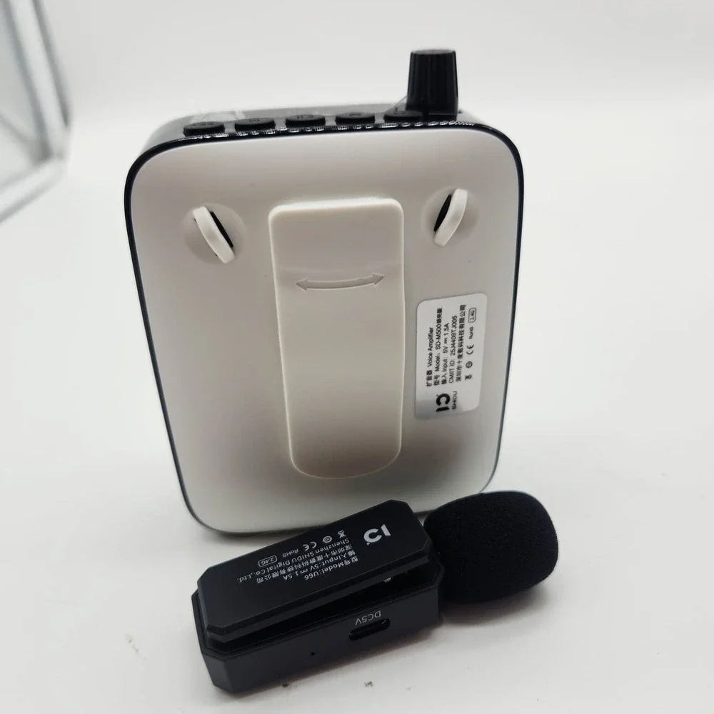 SHIDU M500‎ 35W Voice Amplifier Bluetooth Wireless Lavalier Mic Teacher Speaker